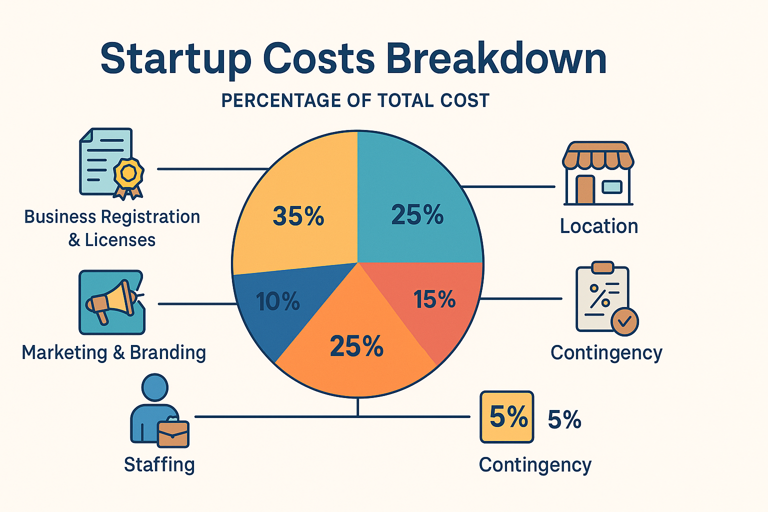 startup cost of organization